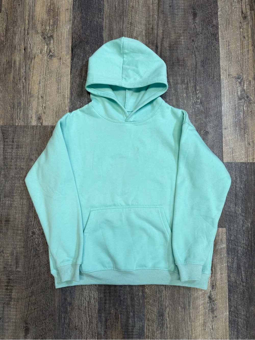 Yuccalley Mint Oversized Fleece Hoodie